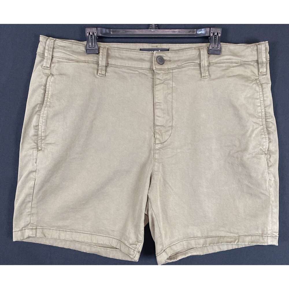 Mavi Jeans Justin Shorts Mens 38 Olive Green Chino Twill.